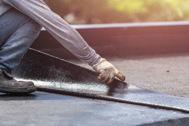 Professional Crawl Space Encapsulation technician working in Stevensville, MI